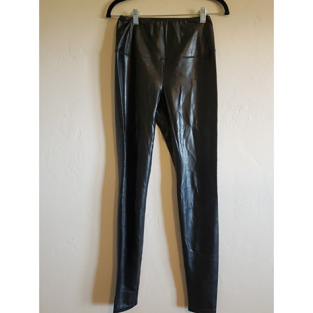 Wilfred Free Leggings Aritzia Faux Leather Black Vegan Daria Women's Sz. S Pants